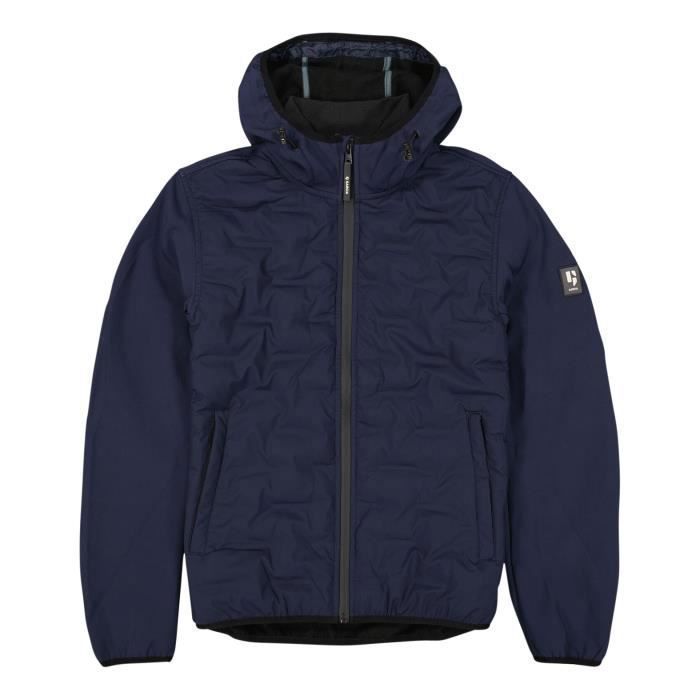 Doudoune manches longues droite Garcia bleu Marine Cdiscount Pret a Porter