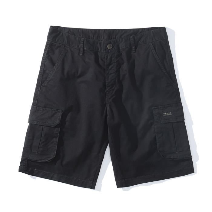 Short Cargo Orange – Tour De Taille 78 Cm – Coton – 6 Poches – Neuf Avec étiquettes