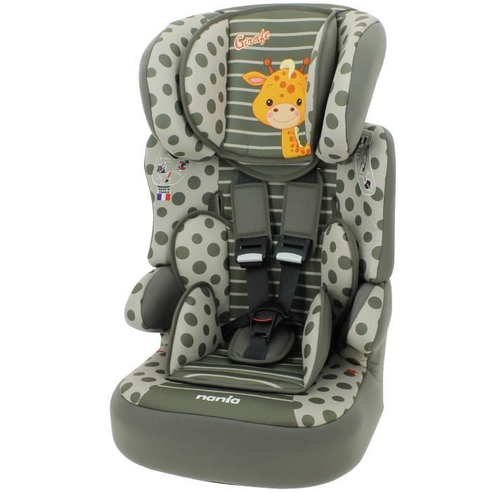 Siège Auto Enfant Nania Belem 2 En 1 - Groupe 2/3, 100-150 Cm, I-Size (R129), Protection Latérale, Appui-tête Réglable