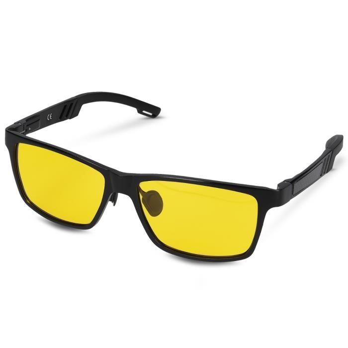 Lunette Vision Nocturne Jaune