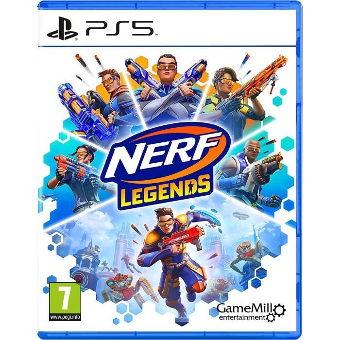 JEU NERF Legends - NERF - PS5 - Tir - FPS - Environnement futuriste