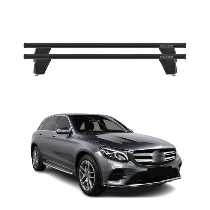 Barres De Toit Transversales Pour Mercedes ML W164 (2005-2011) - Marque TURTLE, Neuf, Garantie 2 Ans