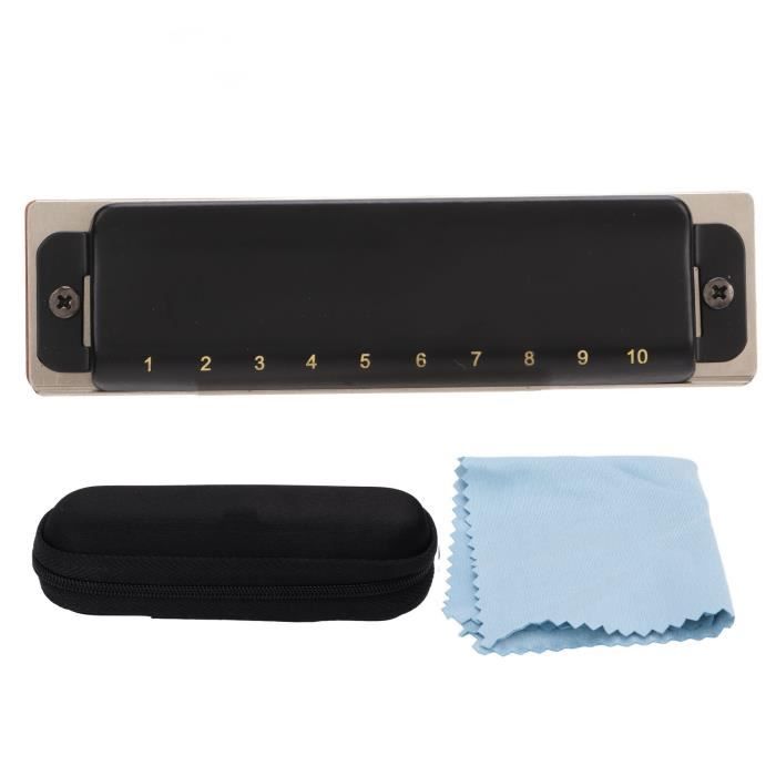 Harmonica chromatique de haute qualité pour débutants, 12 trous, 48 tons, embout