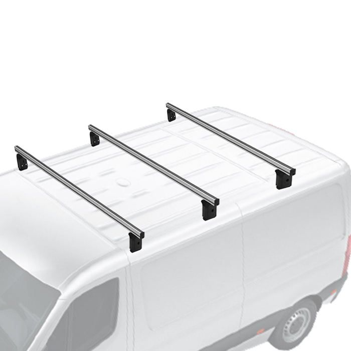 Barres De Toit Transversales Menabo Pour Opel Crossland X 2017-2020 - Capacité 50 Kg, Acier Galvanisé, Design Aérodynamique, Noir, Avec Clé Antivol