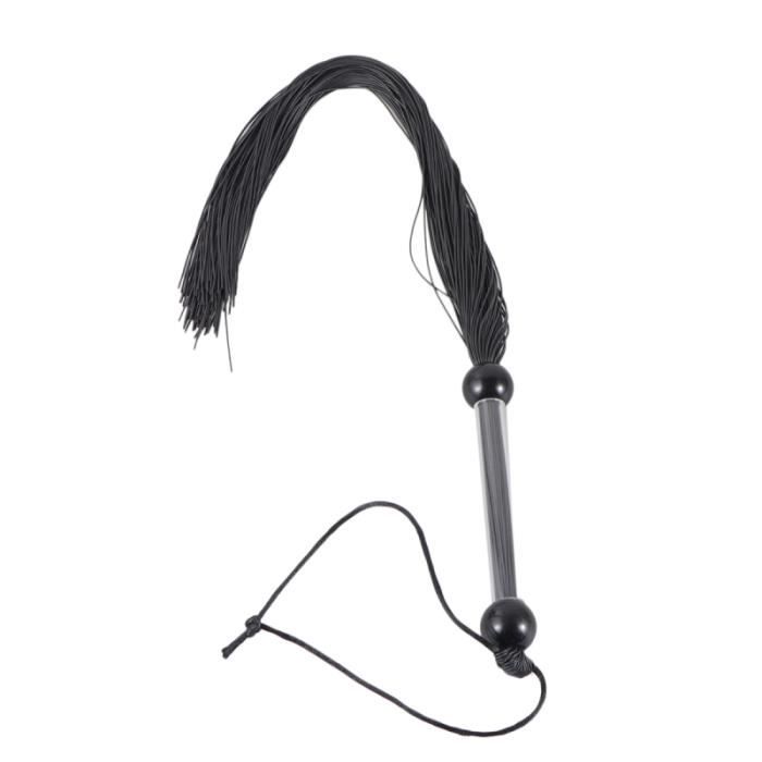 Fouet en cuir de sexe flirt fouet érotique à main avec des glands jeu de rôle kit bdsm sous lit CLOTURE - GRILLAGE - PANNEAU