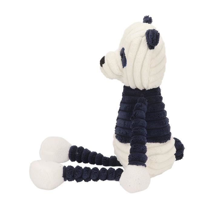 Comparer les prix de SALUTUYA Jouet en Peluche Panda pour Chien avec Squeaker - Jouet Molaire pour Petits et Moyens Chiens