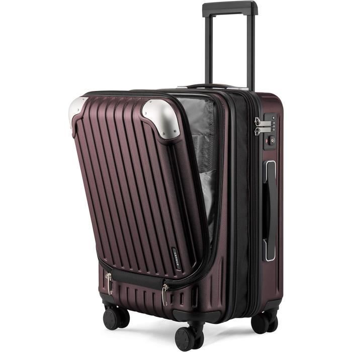 Kono Valise rigide légère à 4 roulettes pivotantes en ABS