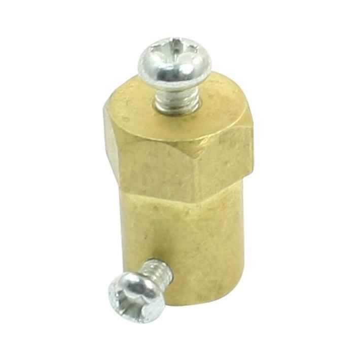 Coupleur Hexagonal De Moteur A Courant Continu En Cuivre Flexible Accouplements Hexagonal Du Moteur A Courant Continu 5mm Pour Des Achat Vente Connecteur Secteur Coupleur Hexagonal De Moteur Cdiscount