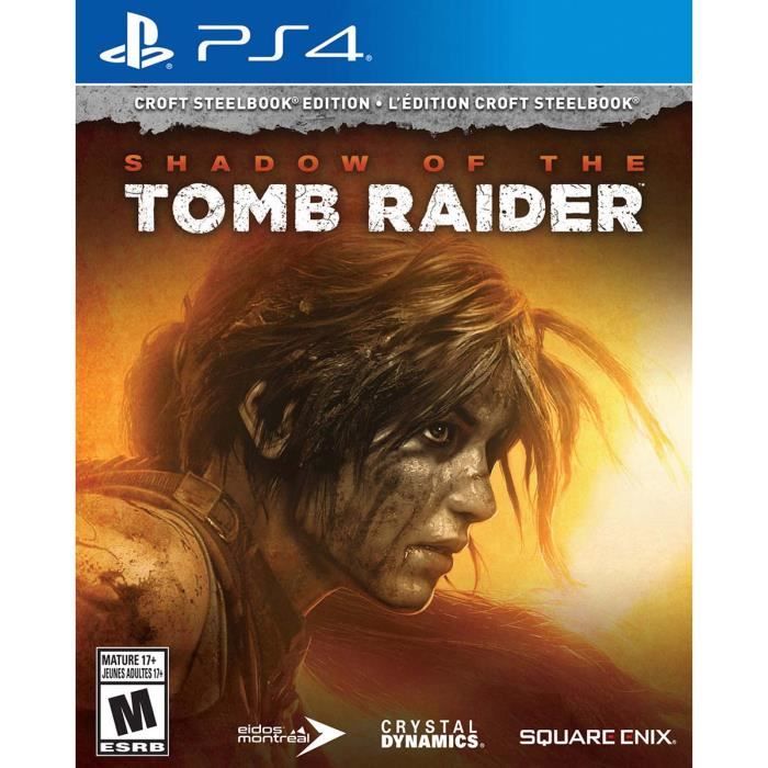 Jeu - Square Enix - Shadow Of The Tomb Raider Croft Edition - Edition Collector - Aventure - Solo
