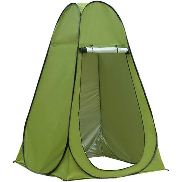Tente De Douche Pop-up Orange - Intimité Et Change - Pour Camping - Boîte Ouverte