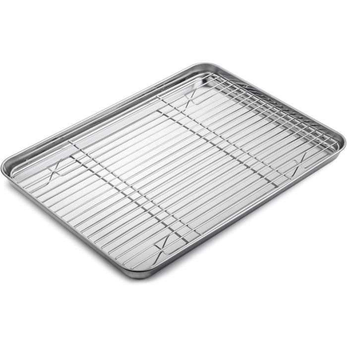 Plat à Rôtir Prestige Inspire Grand Acier Noir 30x34x6,5 Cm - Antiadhésif
