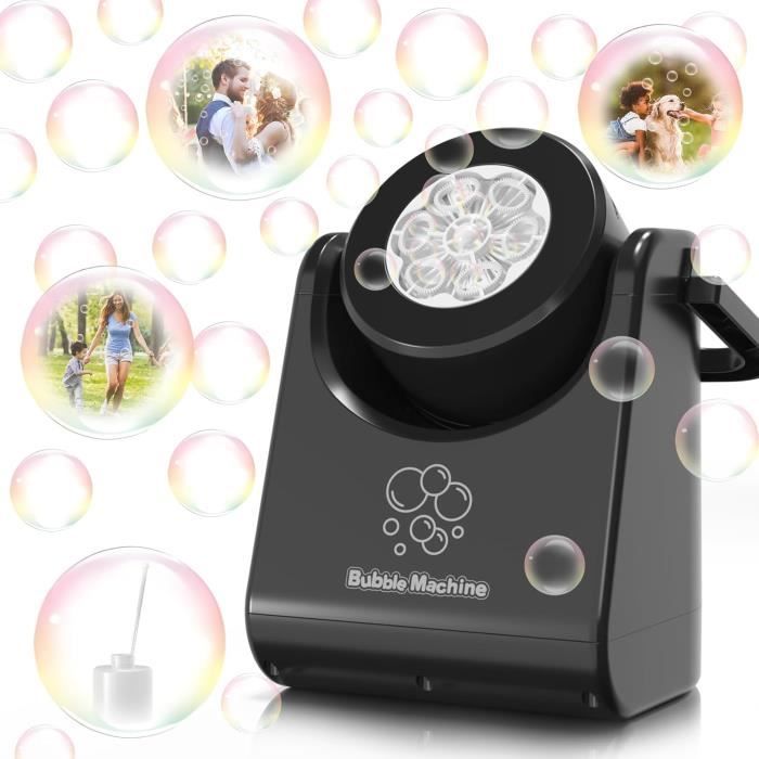 Machine à Bulles QB-806 - 18000 Bulles/min - Noire - Neuve