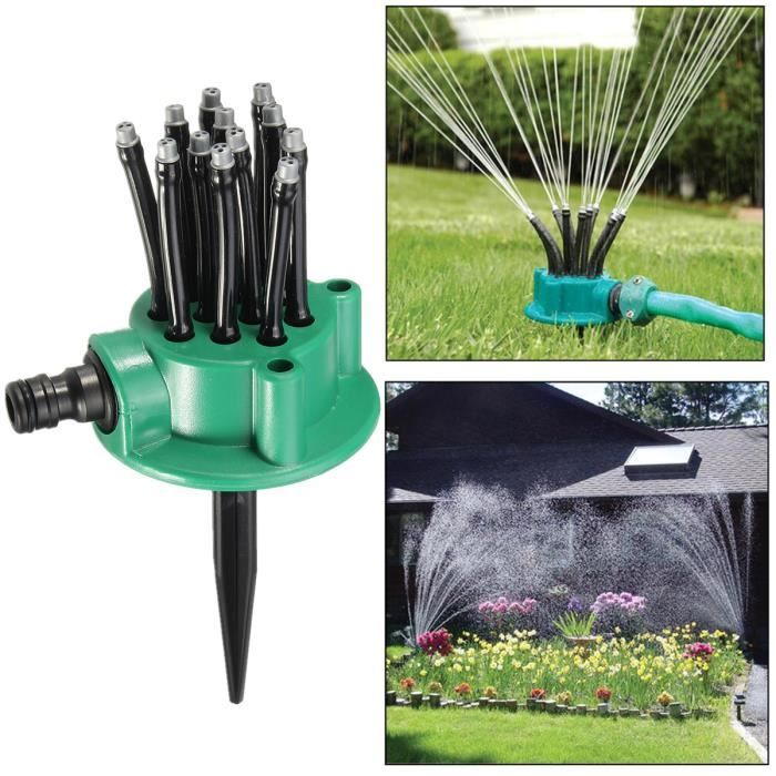 Arrosage Automatique Pelouse Prix Tempsa 360 Degres Arrosage Automatique 12 Buses D Irrigation