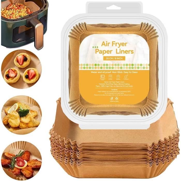 260 Serviettes Jetables Pour Friteuse Ninja Crispi Air – Papier Parchemin Antiadhésif, Prédécoupé - 9