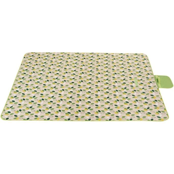 Coloré Tapis de pique-nique de camping épais à trois couches, isolant