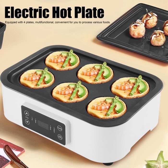 Elite Plaque De Cuisson électrique à Un Brûleur Réglable - Réchaud De Camping Portable à Prix - 2