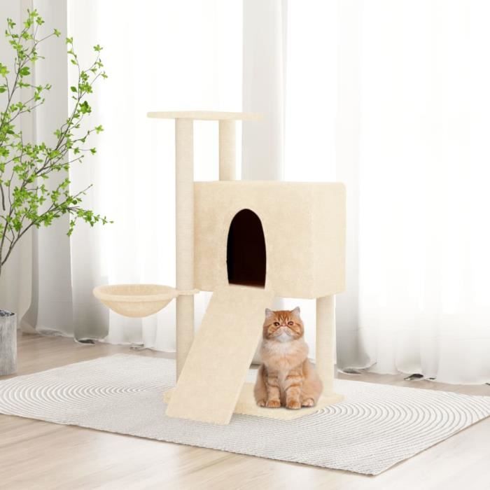 vidaXL Arbre à chat Crème
