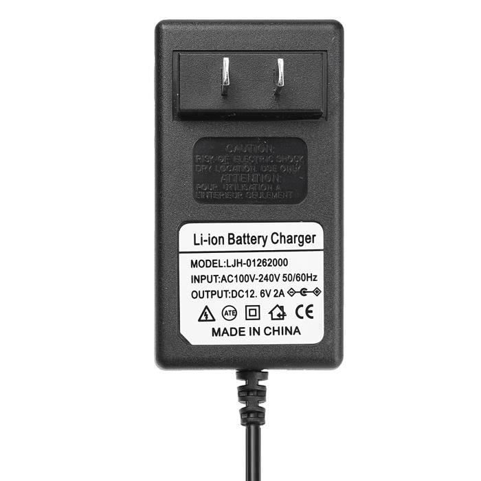 Chargeur Mural 6V 500mA Adaptateur Secteur Chargeur De Batterie Pour