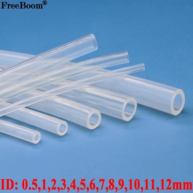 Tuyau En Silicone Alimentaire Transparent - Diamètre Intérieur 2mm ~ 50mm - Haute Résistance Température