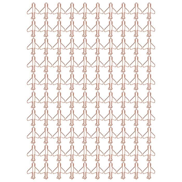 Paquet de 12 Trombones, Jolis Trombones en Métal en Forme de Cintre