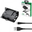 Subsonic - Kit de charge - Batterie et câble USB C de 3 mètres pour manette Xbox serie X-1