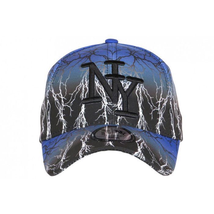 Casquette Baseball New York Bleue Et Noire Eklyr - Taille Unique, Neuve Avec étiquettes