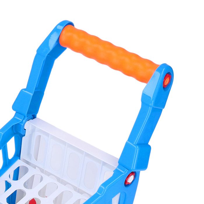 Chariot De Courses Enfant Aiqi 98 Pièces – Aliments Réalistes & Sac De Courses – Jeu De Rôle – Dès 3 Ans