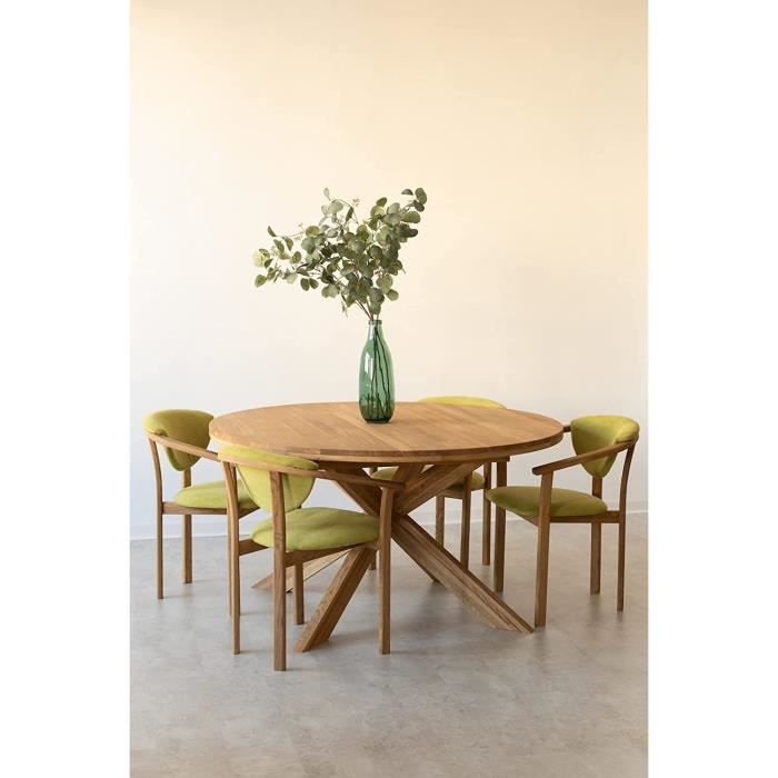 NordicStory U2013 Chaise De Salle à Manger En Bois Massif De Chêne Nova