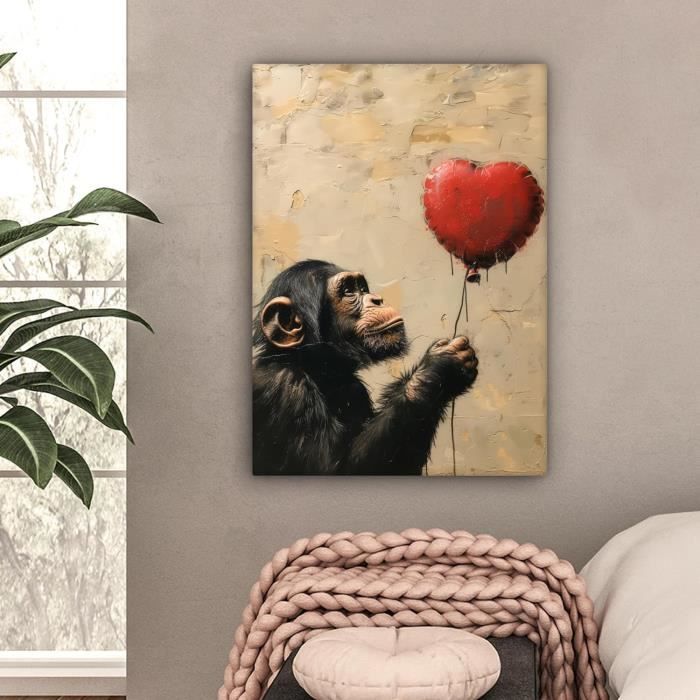 Moderne Impression sur Toile Femme Robe Artistique Image Tableau Decoration Murale 50x70cm Deco