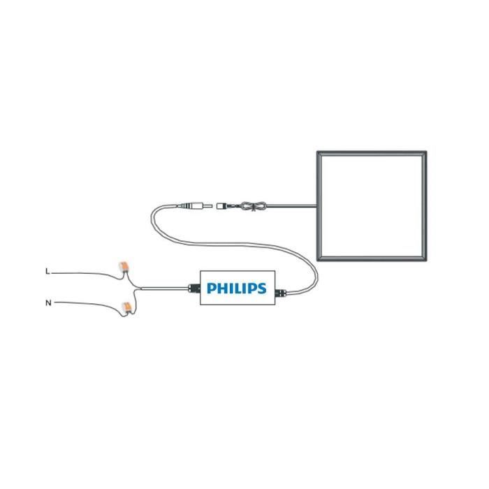 Acheter Dalle LED Philips 120x30 45W - Lumière Blanc
