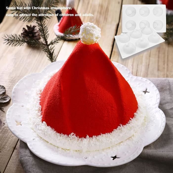 Moule à gâteau antiadhésif Père Noël 3D - Gateau de Noel facile