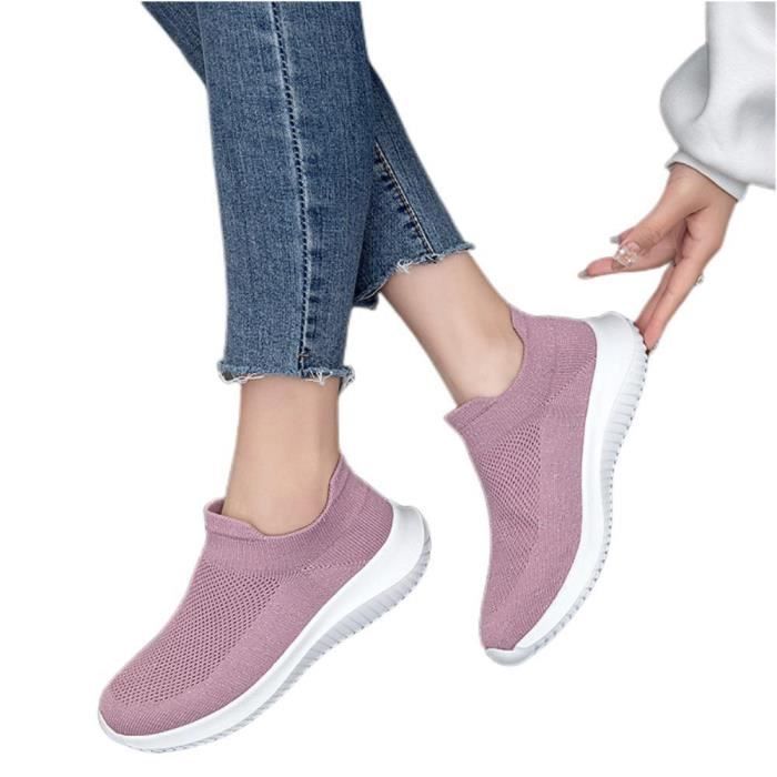 Baskets décontractées pour hommes en maille respirante douce chaussures décontractées