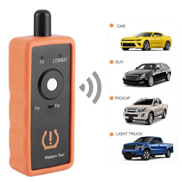 Outil De Réinitialisation TPMS Pour Voiture - Reprogramme Tes Capteurs De Pression Des Pneus Facilement Et Sans Aller Au Garage