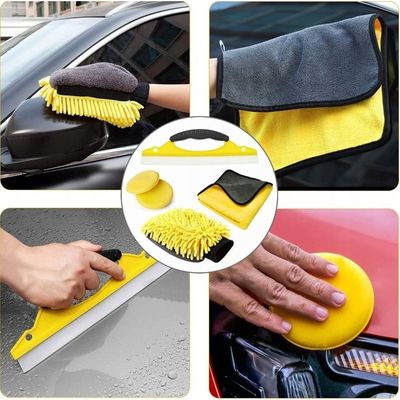 KAOUTAR13 : Kit De 27 Pièces Pour Le Detailing Auto – Brosses, Gants Microfibre, Tampons… Tout Pour Un Nettoyage Pro !