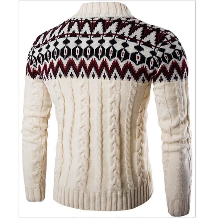 Pull jacquard noel homme outlet