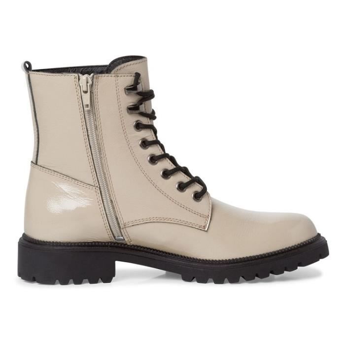Chelsea Bottines Vernis Beige Bottines Femme TAMARIS 2523429