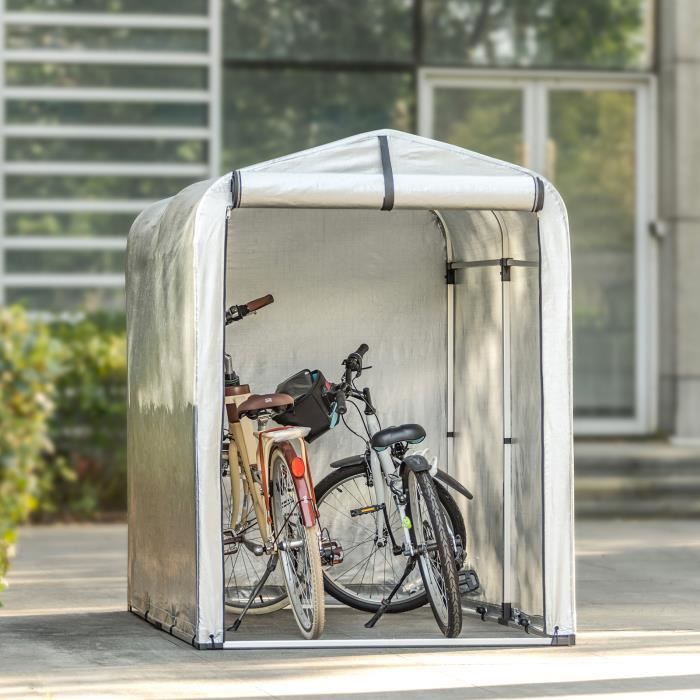 Sobuy - SoBuy KLS13 Abri de Vélo Bike Shelter Garage pour Vélo Tentes de Vélo  Extérieur Abri à Outils, Garage à Vélos Pliable, Abri de Jardin, Toit  Polyvalent - Pergolas et Tonnelles 