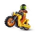 SHOT CASE - LEGO 60297 City La Moto de Cascade Démolition, Ensemble Moto Jouet a Rétrofriction pour Enfants +5 ans avec Figurine W-3