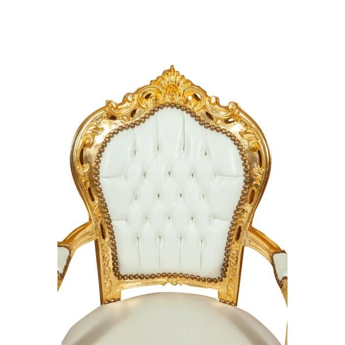 Fauteuil Style Français Louis XVI Bois Massif De Hêtre Chaise