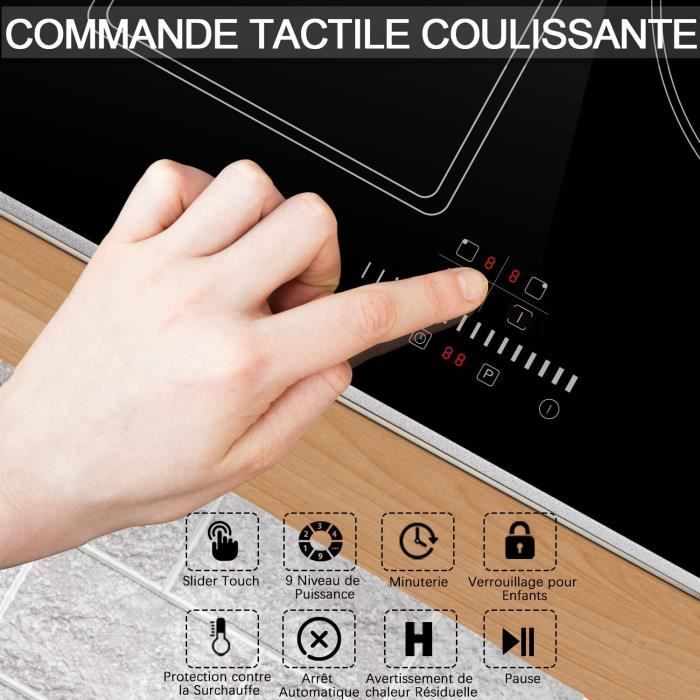 Set Encastrable Four + Plaque Induction KKT KOLBE 60cm - A++ Catalyse Zone Flex