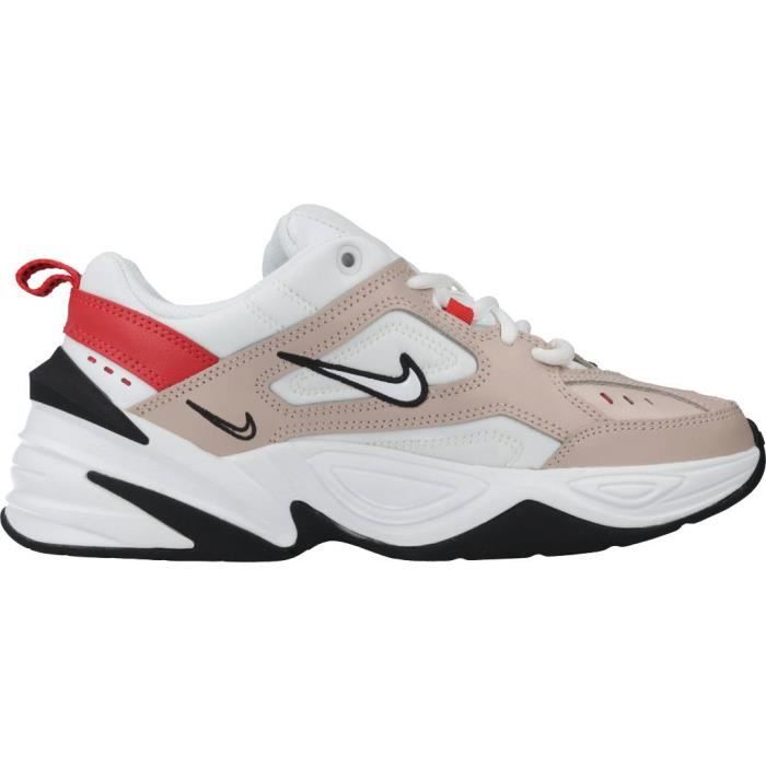 Basket Femme NIKE 86483 Rose Lacets Textile Rose