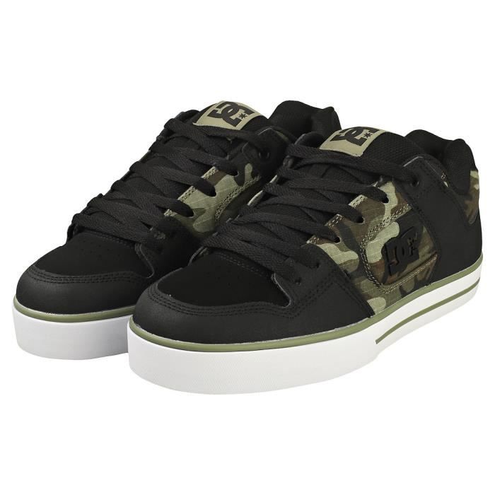 Baskets DC Shoes PURE 300660-0CP - Homme - Camouflage Noir - 40.5