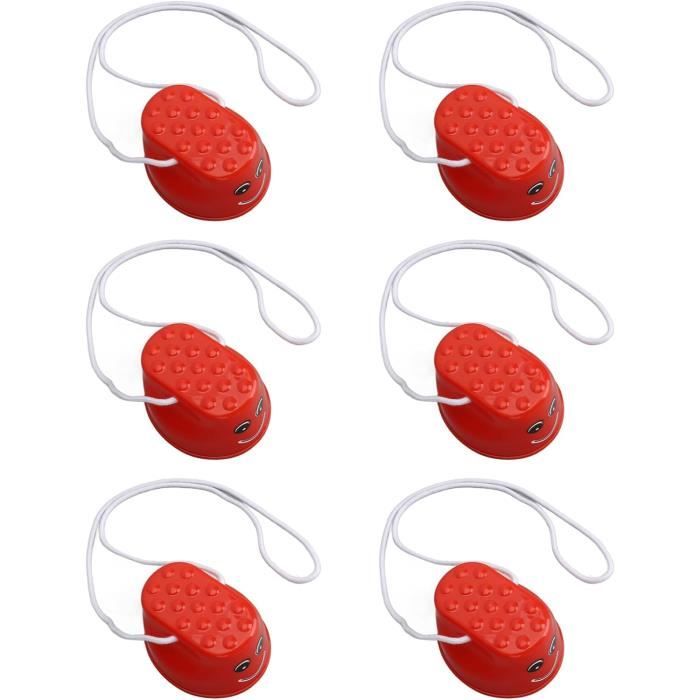 Lot De 4 Échasses Sensorielle Pour Enfants – Plastique Robuste, 10 X 9 X 11 Cm – Activité Équilibre Et Coordination – Intérieur/Extérieur