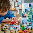 LEGO® City 60381 Calendrier de l'Avent 2023 - LEGO - 24 Cadeaux dont Figurines du Père Noël et du Renne-4