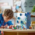 LEGO® City 60381 Calendrier de l'Avent 2023 - LEGO - 24 Cadeaux dont Figurines du Père Noël et du Renne-5