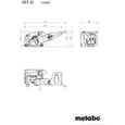 Rainureuse à béton Coffret - METABO - MFE 40-6