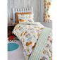 oreiller-Bleu Couette ANIMAUX FERME Junior Bébé Parure De Lit