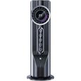 Climatiseur portable,Usb Powered Design 6 Speeds Timer Function Personal BreezeAdjustable,chambre à coucher coucher,Bureau,(gris)
