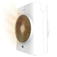 Cecotec Chauffage d'Appoint ReadyWarm 2070 Max Force Smart Blanc, 2000 W, 2 Niveaux de Puissance, 3 Modes de Fonctionnement