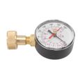 ESTINK Jauge de pression d'eau Manomètre de Pression D'eau, Fer en Alliage D'aluminium 0 à 200 Psi Manomètre de piscine moteur-0